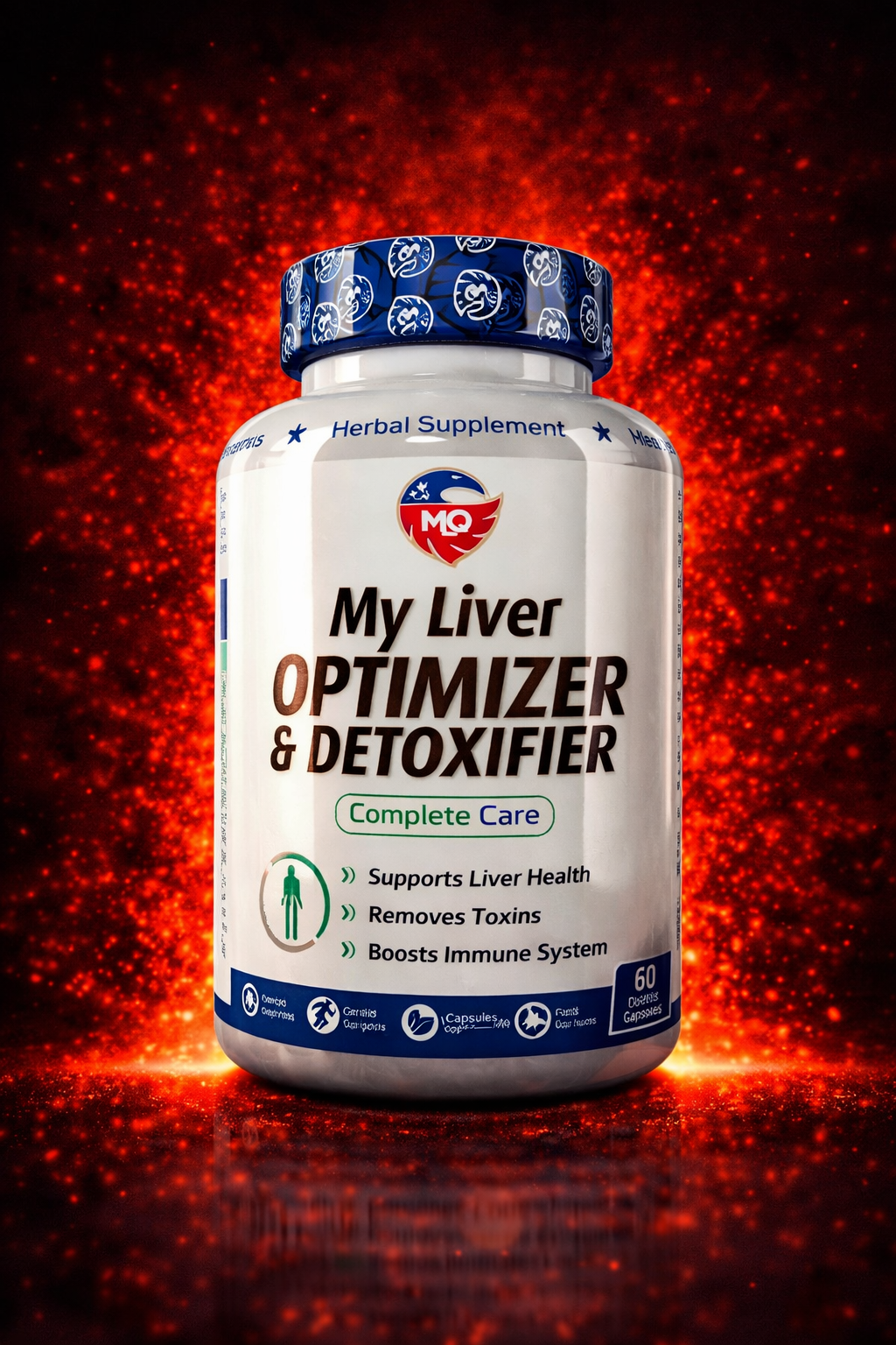 MQ My Liver Optimizer & Detoxifier Complete Care 60 Kapsül Bitkisel Takviye Edici Gıda